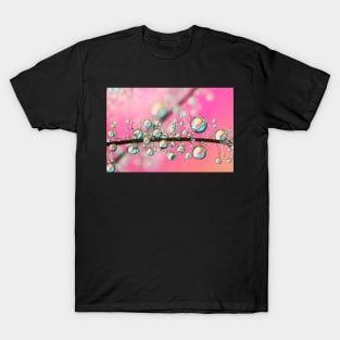 Crazy Pink Smoke Drops T-Shirt